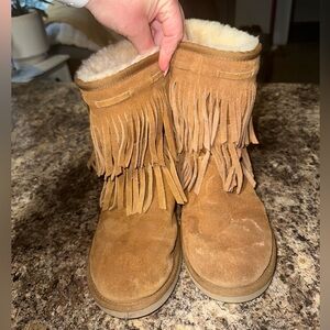 Koolaburra by UGG Fringe Booties